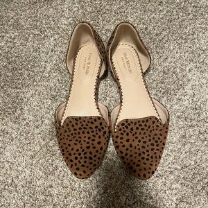 Brown and Black Flats